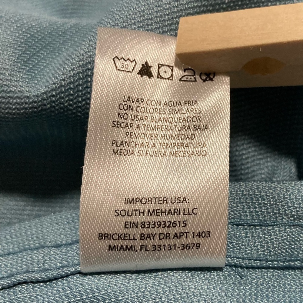 Felix Sky Blue Corduroy Button Down Shirt - Picture 6 of 11